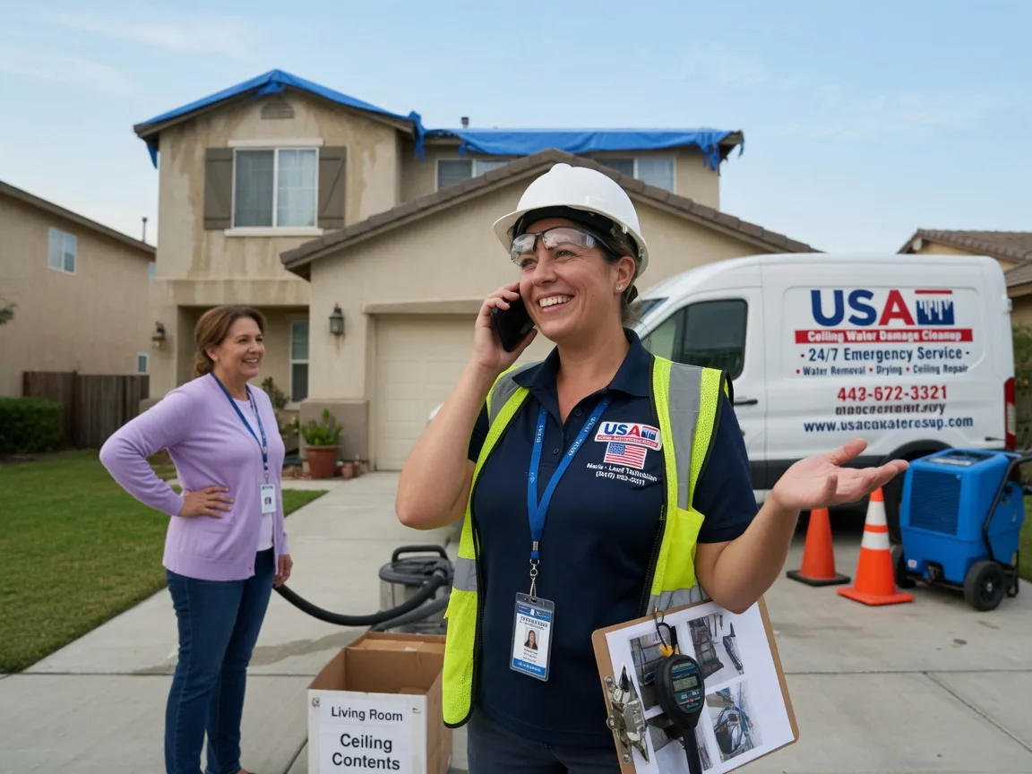 Ceiling Water Damage Restoration Gile, WI FAQs
